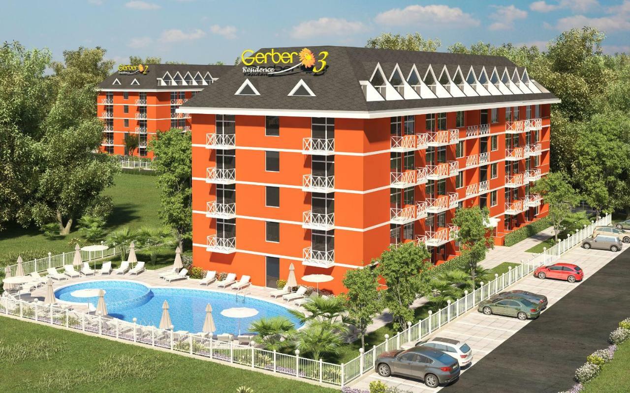 Gerber Rezidense 3 Apartment Sunny Beach Exterior foto